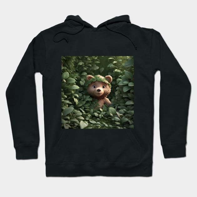 Bear in Nature Hoodie by I-LAYDA